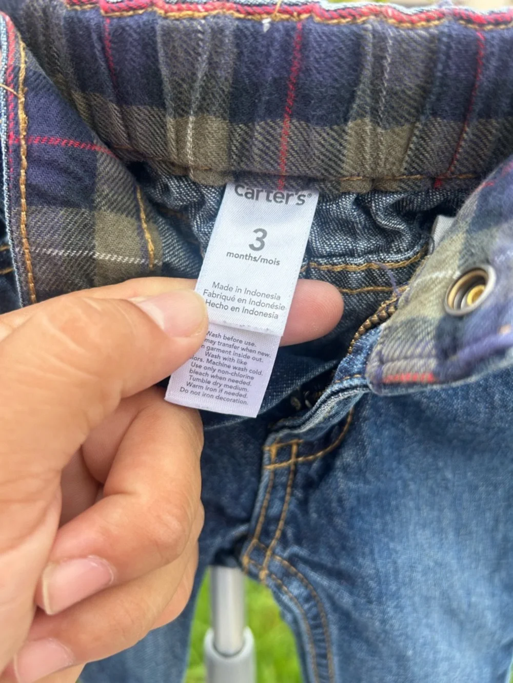 Carter's Dark Blue Denim Jeans for Baby